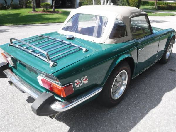 1976 TRIUMPH TR6 RARE AND NICE - cars & trucks - by dealer - vehicle... for sale in Naples, FL – photo 10