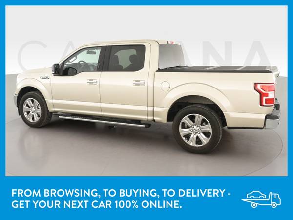 2018 Ford F150 SuperCrew Cab XLT Pickup 4D 5 1/2 ft pickup Beige for sale in West Lafayette, IN – photo 5