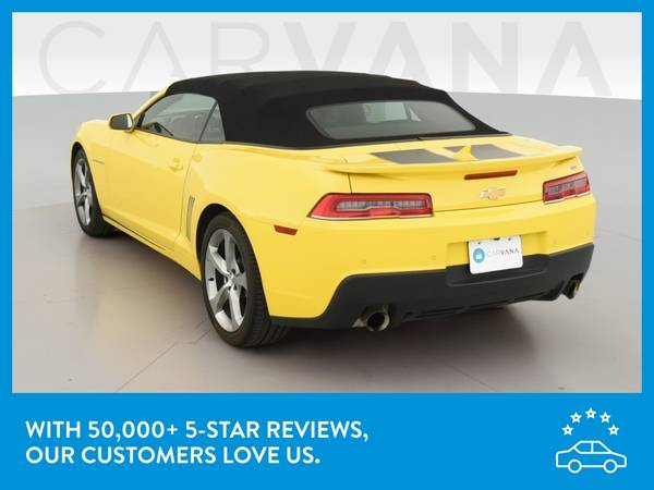 2014 Chevy Chevrolet Camaro LT Convertible 2D Convertible Yellow for sale in Stillwater, OK – photo 6