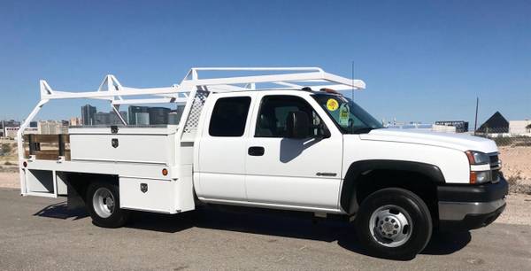 06 CHEVY SILVERADO 3500 EXTENDED "17k MILES" CONTRACTORS UTILITY TRUCK for sale in Bakersfield, CA – photo 3