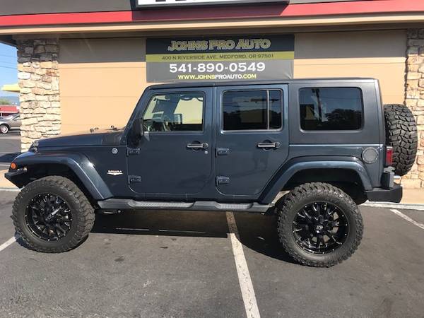 2008 JEEP WRANGLER UNLIMITED SAHARA LIFTED & LOADED. - cars & trucks... for sale in Medford, OR – photo 6
