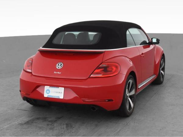 2013 VW Volkswagen Beetle Turbo Convertible 2D Convertible Red - -... for sale in Columbus, GA – photo 10