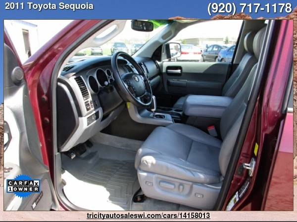2011 TOYOTA SEQUOIA LIMITED 4X4 4DR SUV (5 7L V8 FFV) Family owned for sale in MENASHA, WI – photo 11