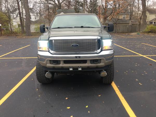 2000 ford excursion runs excellent. V10 4x4. Lifted - cars & trucks... for sale in Indianapolis, IN – photo 2