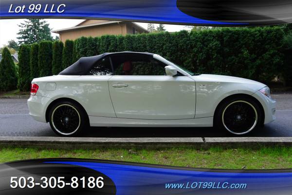 2012 BMW 1 Series 128i Convertible **RED INTERIOR** Navigation Heated for sale in Milwaukie, OR – photo 7