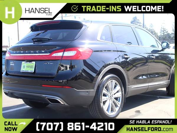 2017 Lincoln MKX Reserve AWD FOR ONLY 668/mo! - - by for sale in Santa Rosa, CA – photo 7