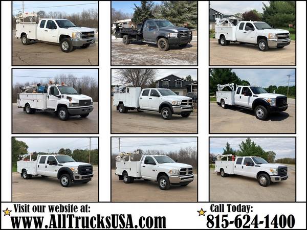 Bucket Boom Forestry Dump Trucks + FORD GMC DODGE CHEVY Altec HiRanger for sale in Chicago, IL – photo 16