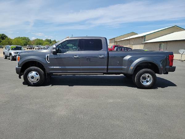 2017 Ford Super Duty F-350 DRW Platinum 4WD Crew Cab 8 Box - cars & for sale in Payette, ID – photo 2