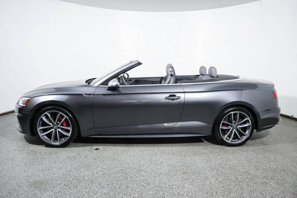 2018 Audi S5 Cabriolet, Daytona Gray Pearl Effect/Black Roof for sale in Wall, NJ – photo 2