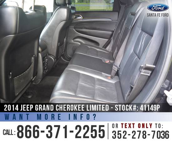 2014 JEEP GRAND CHEROKEE LIMITED Backup Camera - Leather for sale in Alachua, FL – photo 13
