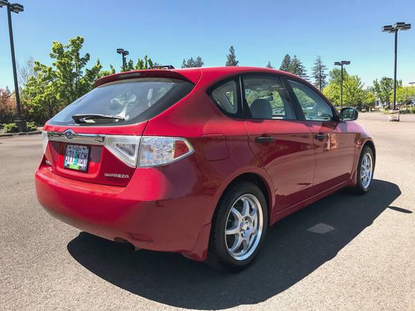 2008 Subaru Impreza AWD 70118 - Lightning Red - - by for sale in Beaverton, OR – photo 4