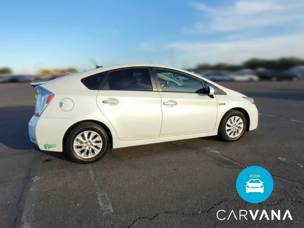 2014 Toyota Prius Plugin Hybrid Hatchback 4D hatchback White -... for sale in Washington, District Of Columbia – photo 12