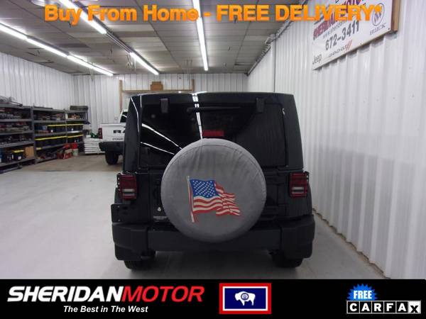 2017 Jeep Wrangler Unlimited Sahara Rhino Clearcoat - SM76460C WE for sale in Sheridan, MT – photo 5