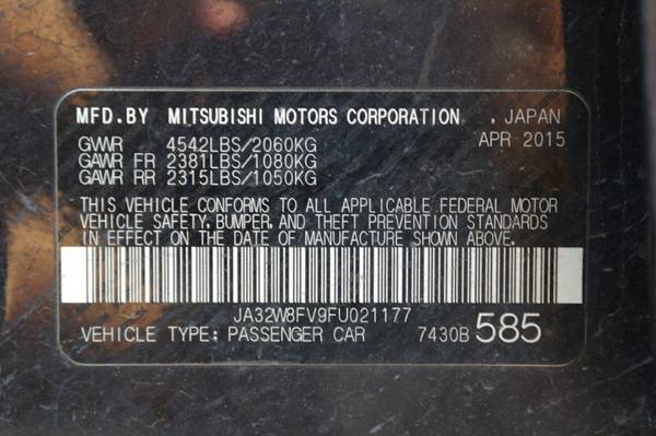 2015 Mitsubishi Lancer Evolution GSR $729 DOWN $95/WEEKLY for sale in Orlando, FL – photo 24