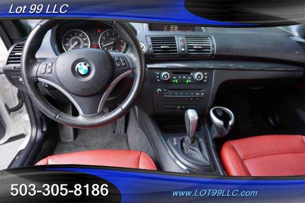 2012 BMW 1 Series 128i Convertible **RED INTERIOR** Navigation Heated for sale in Milwaukie, OR – photo 11
