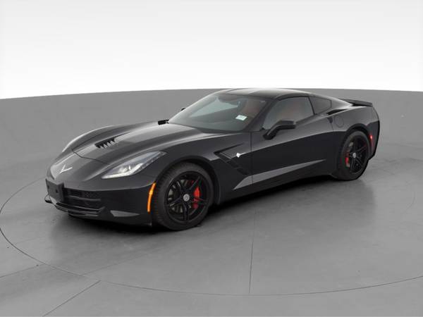 2014 Chevy Chevrolet Corvette Stingray Coupe 2D coupe Black -... for sale in Bloomington, IN – photo 3