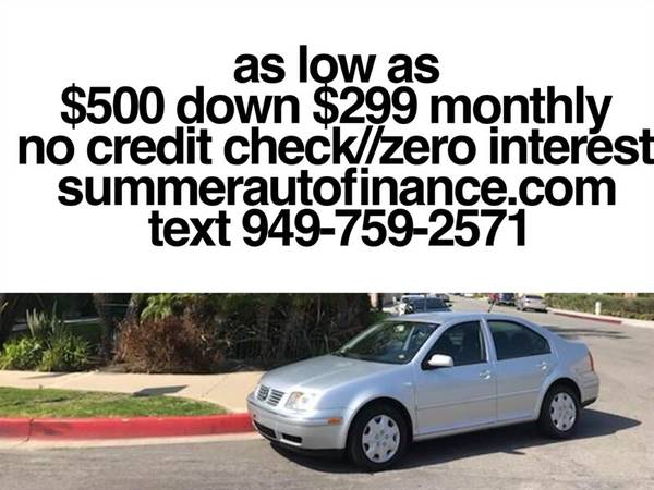 Low Mile VOLKSWAGEN JETTA AUTO 4 CYLINDER GAS SAVER /BAD CREDIT/ for sale in Costa Mesa, CA – photo 2