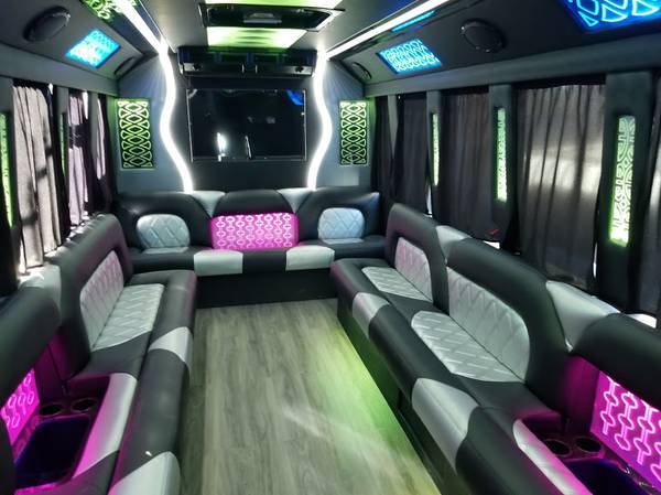 2010 BLACK FORD E450 PARTY BUS FOR SALE 2408 - - by for sale in Fayetteville, AR – photo 12