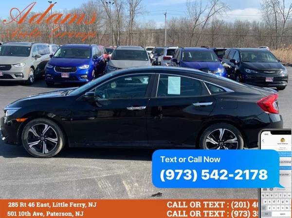 2016 Honda Civic Sedan 4dr CVT Touring - Buy-Here-Pay-Here! - cars & for sale in Paterson, NJ – photo 2