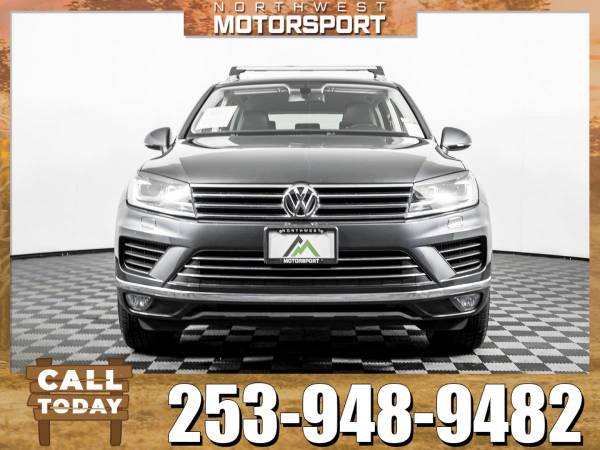 *DIESEL DISEL* 2016 *Volkswagen Touareg* TDI AWD for sale in PUYALLUP, WA – photo 7