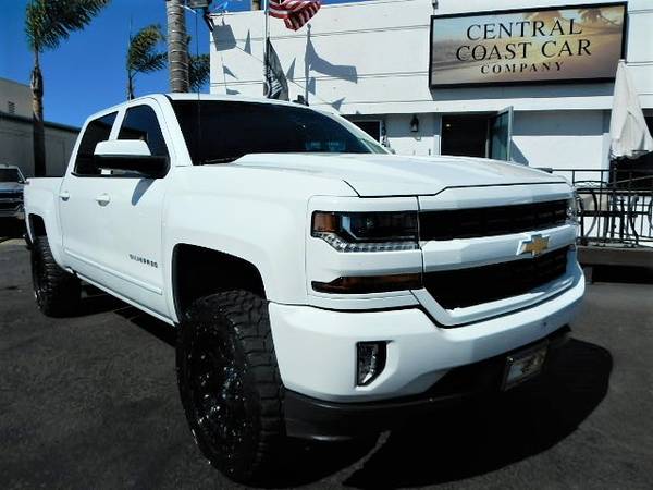 2017 CHEVY SILVERADO 4X4 LIFTED! WHITE ON BLK WHEELS LOW MILES! NICE! for sale in GROVER BEACH, CA – photo 2