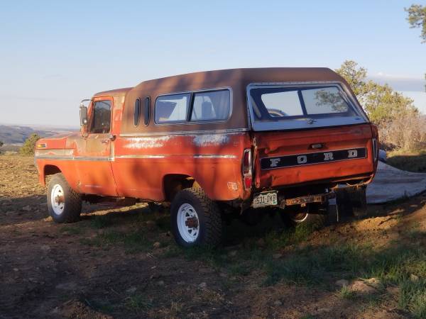 Hi boy 1969 f100 F250 v8 manual trucks - - by dealer for sale in Santa Fe, NM – photo 5