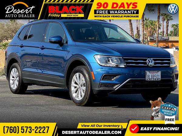 2019 Volkswagen Tiguan S 16,000 MILES Turbocharged S SUV LOADED W/... for sale in Palm Desert , CA – photo 3