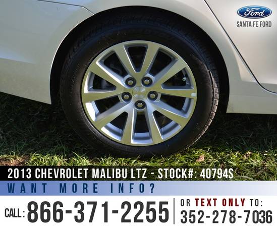 *** 2013 Chevrolet Malibu LTZ *** Remote Start - Camera - Sunroof -... for sale in Alachua, FL – photo 7