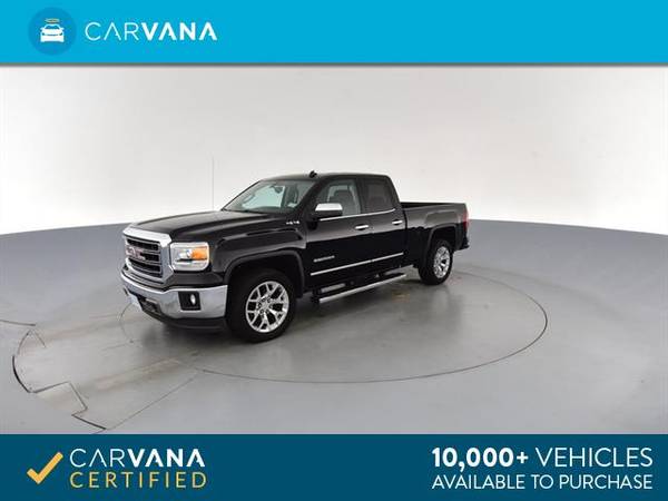 2014 GMC Sierra 1500 Double Cab SLT Pickup 4D 6 1/2 ft pickup Black - for sale in Chattanooga, TN – photo 6