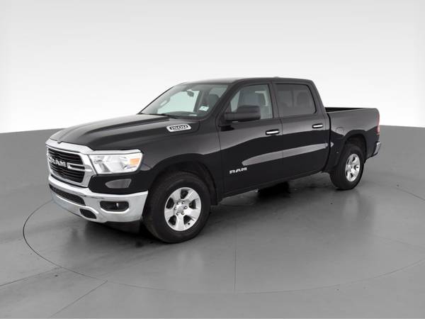 2019 Ram 1500 Crew Cab Big Horn Pickup 4D 5 1/2 ft pickup Black - -... for sale in Riverdale, IL – photo 3