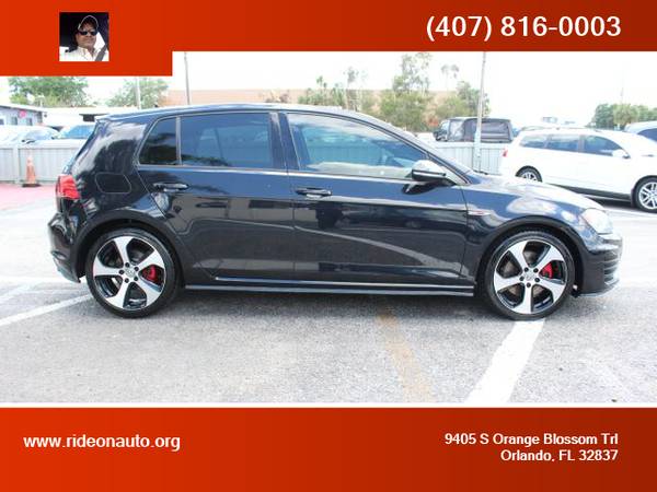 Volkswagen Golf GTI - 100 APPROVED - - by dealer for sale in Orlando, FL – photo 3