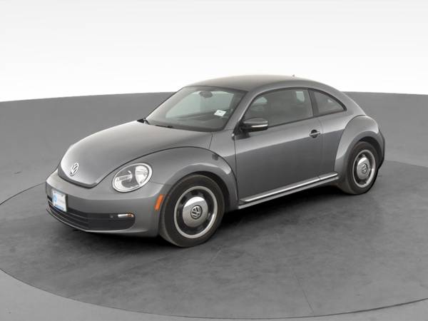2012 VW Volkswagen Beetle 2.5L Hatchback 2D hatchback Gray - FINANCE... for sale in Akron, OH – photo 3