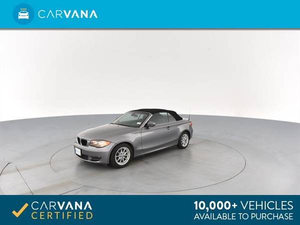 2011 BMW 1 Series 128i Convertible 2D Convertible Gray - FINANCE for sale in Atlanta, CA – photo 6