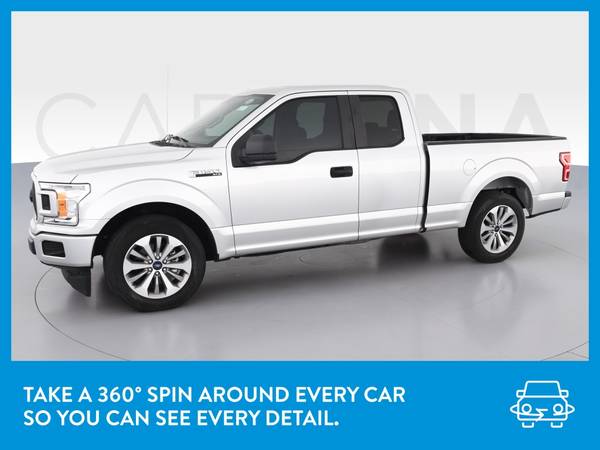 2018 Ford F150 Super Cab XL Pickup 4D 6 1/2 ft pickup Black for sale in Lancaster, PA – photo 3