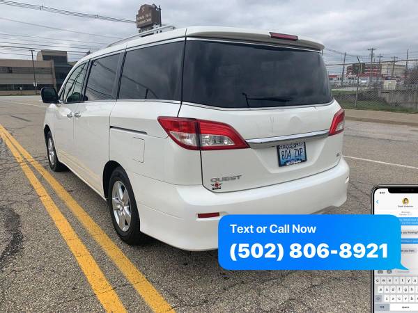 2013 Nissan Quest 3.5 SV 4dr Mini Van EaSy ApPrOvAl Credit... for sale in Louisville, KY – photo 3