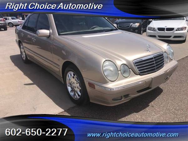 2000 Mercedes-Benz E320 sedan, 2 OWNER CARFAX CERTIFIED WELL MAINTAINE for sale in Phoenix, AZ – photo 4