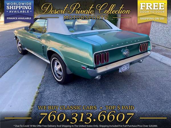 1969 Ford Mustang M Code 351 Cold AC Marty Report Coupe for SALE to for sale in Other, NM – photo 3