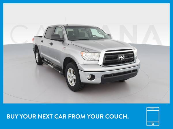 2012 Toyota Tundra CrewMax Pickup 4D 5 1/2 ft pickup Silver for sale in Racine, WI – photo 12