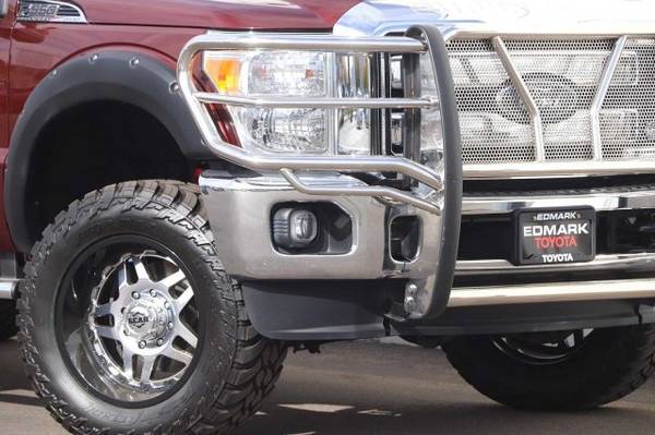 2015 Ford Super Duty F350 SRW LARIAT pickup Vermillion Red [R for sale in Nampa, ID – photo 2
