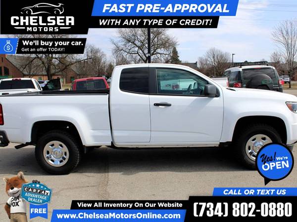 197/mo - 2016 Chevrolet Colorado Work Truck Extended Cab - Easy for sale in Chelsea, OH – photo 10