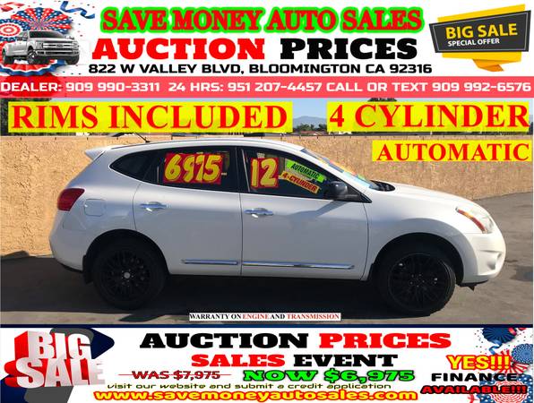 2012 NISSAN ROGUE>4 CYLDS>PREMIUM RIMS>CALL 24HR for sale in BLOOMINGTON, CA