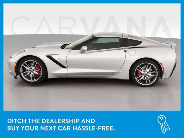 2015 Chevy Chevrolet Corvette Stingray Z51 Coupe 2D coupe Gray for sale in Victoria, TX – photo 4