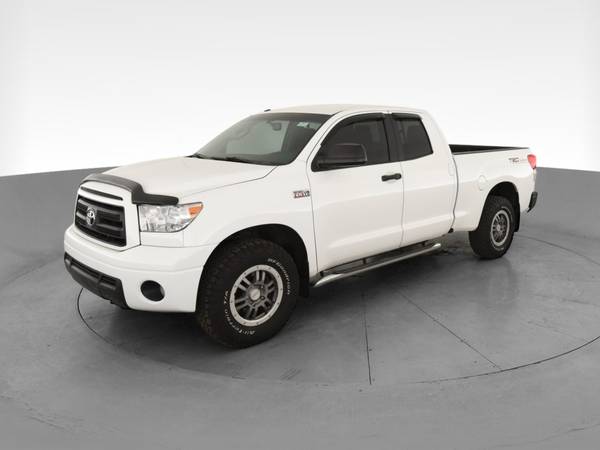 2013 Toyota Tundra Double Cab Pickup 4D 6 1/2 ft pickup White - -... for sale in Boston, MA – photo 3