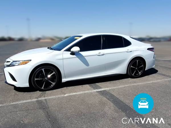 2019 Toyota Camry XSE Sedan 4D sedan White - FINANCE ONLINE - cars &... for sale in San Bruno, CA – photo 4