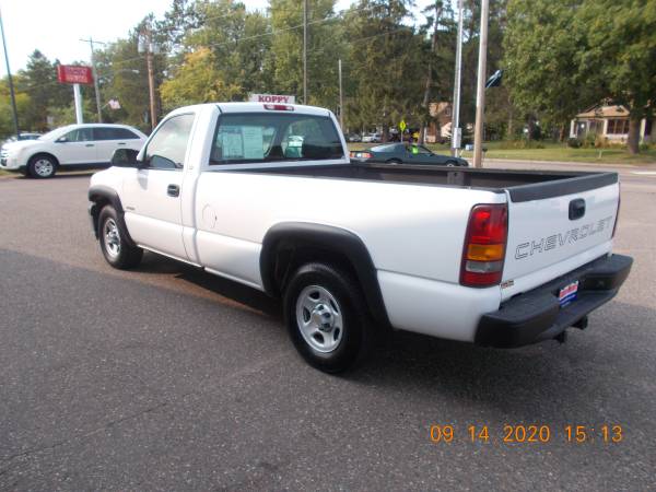 2002 CHEV WT 1500 REG CAB - cars & trucks - by dealer - vehicle... for sale in Hinckley, MN – photo 8