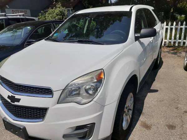 2010 CHEVY EQUINOX LS WHITE for sale in West Warwick, RI