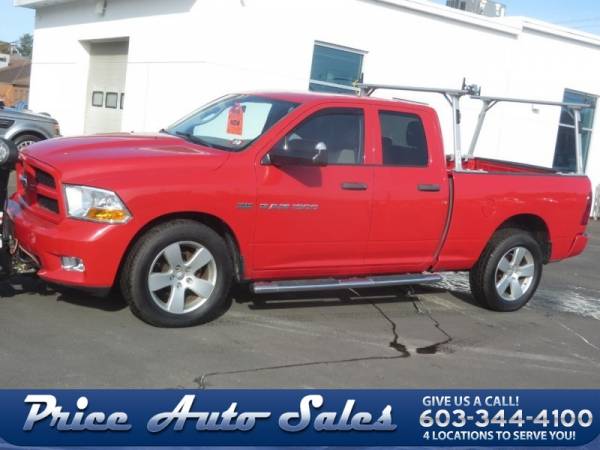 2012 RAM Ram Pickup 1500 ST 4x4 4dr Quad Cab 6.3 ft. SB Pickup... for sale in Concord, ME – photo 2