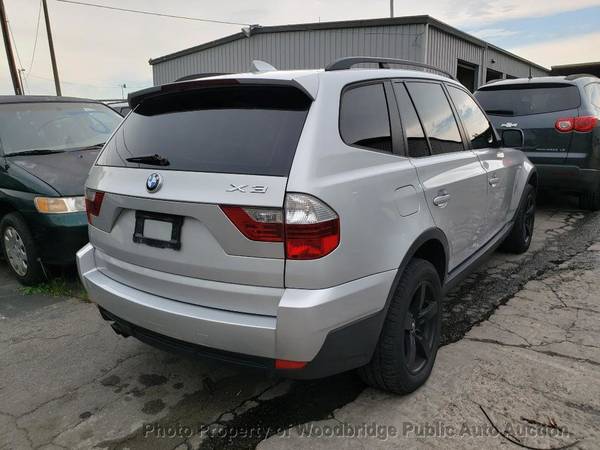 2007 BMW X3 3 0si Silver - - by dealer - vehicle for sale in Woodbridge, District Of Columbia – photo 3
