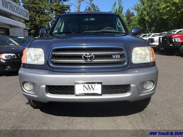 2004 Toyota Sequoia 4X4 SR5 3ROW Seat Leather Clean Carfax Local SU for sale in Milwaukee, OR – photo 7