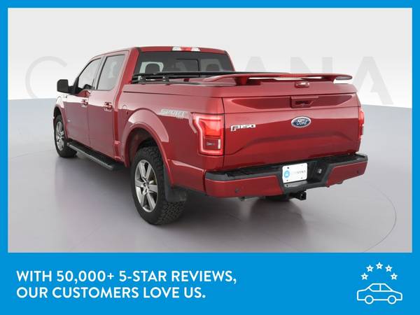 2015 Ford F150 SuperCrew Cab Lariat Pickup 4D 5 1/2 ft pickup Red for sale in Lancaster, PA – photo 6